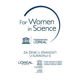 Logo: Za žene u znanosti